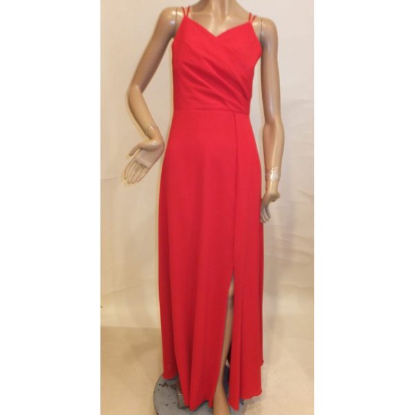 9389DK4 Abendkleid rot Gr 36