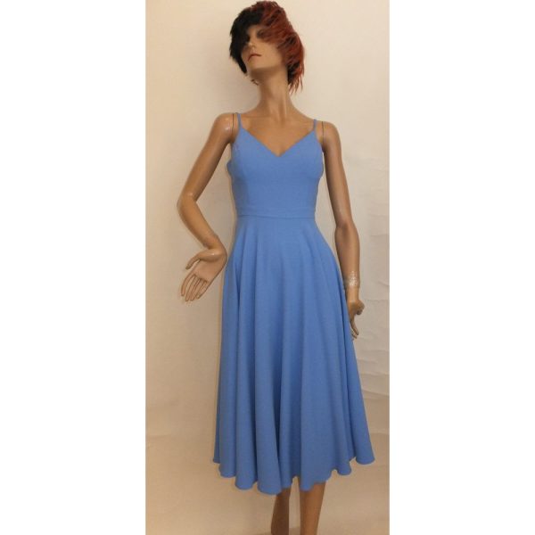 9460DK4 Kleid hellblau Gr 36