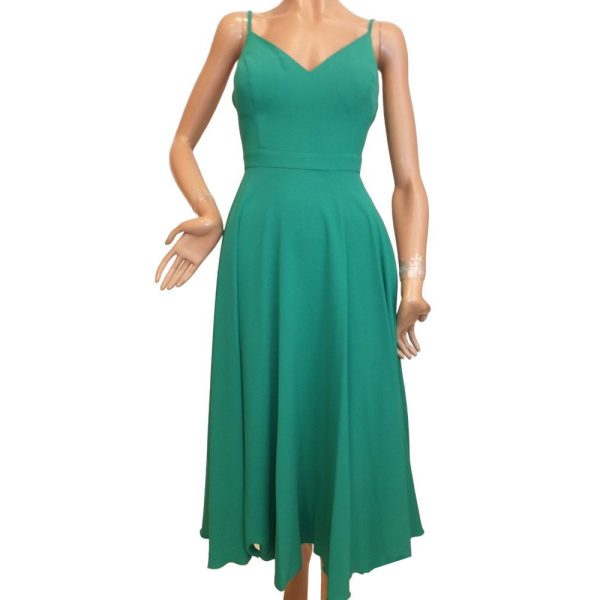 9461DK4 Kleid grasgrün Gr 38