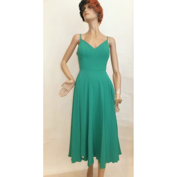 9461DK4 Kleid grasgrün Gr 38