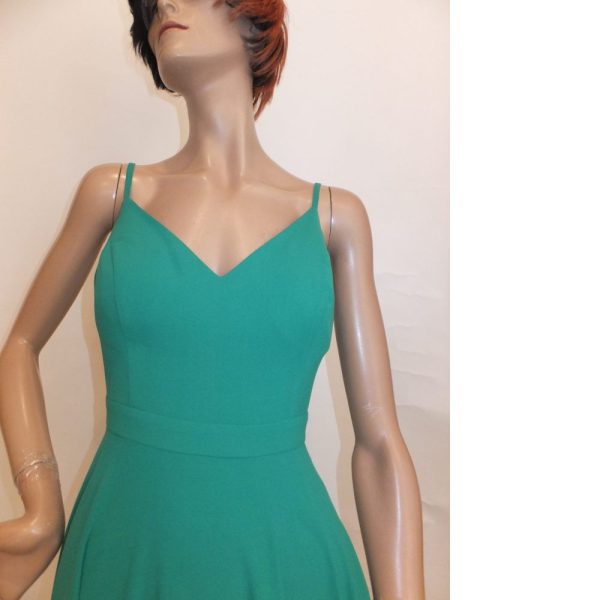 9461DK4 Kleid grasgrün Gr 36 u 38
