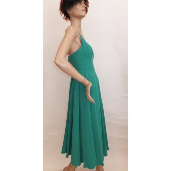 9461DK4 Kleid grasgrün Gr 36 u 38