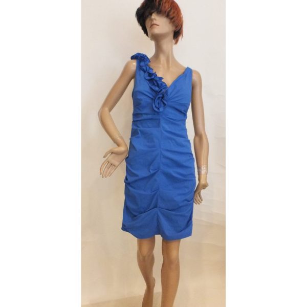 9466NK4 Nana Baila Kleid blau Gr 38