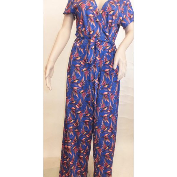 9489LJ4 Lalamour Jumpsuit Kolibri blau Gr 38