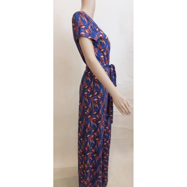 9489LJ4 Lalamour Jumpsuit Kolibri blau Gr 38