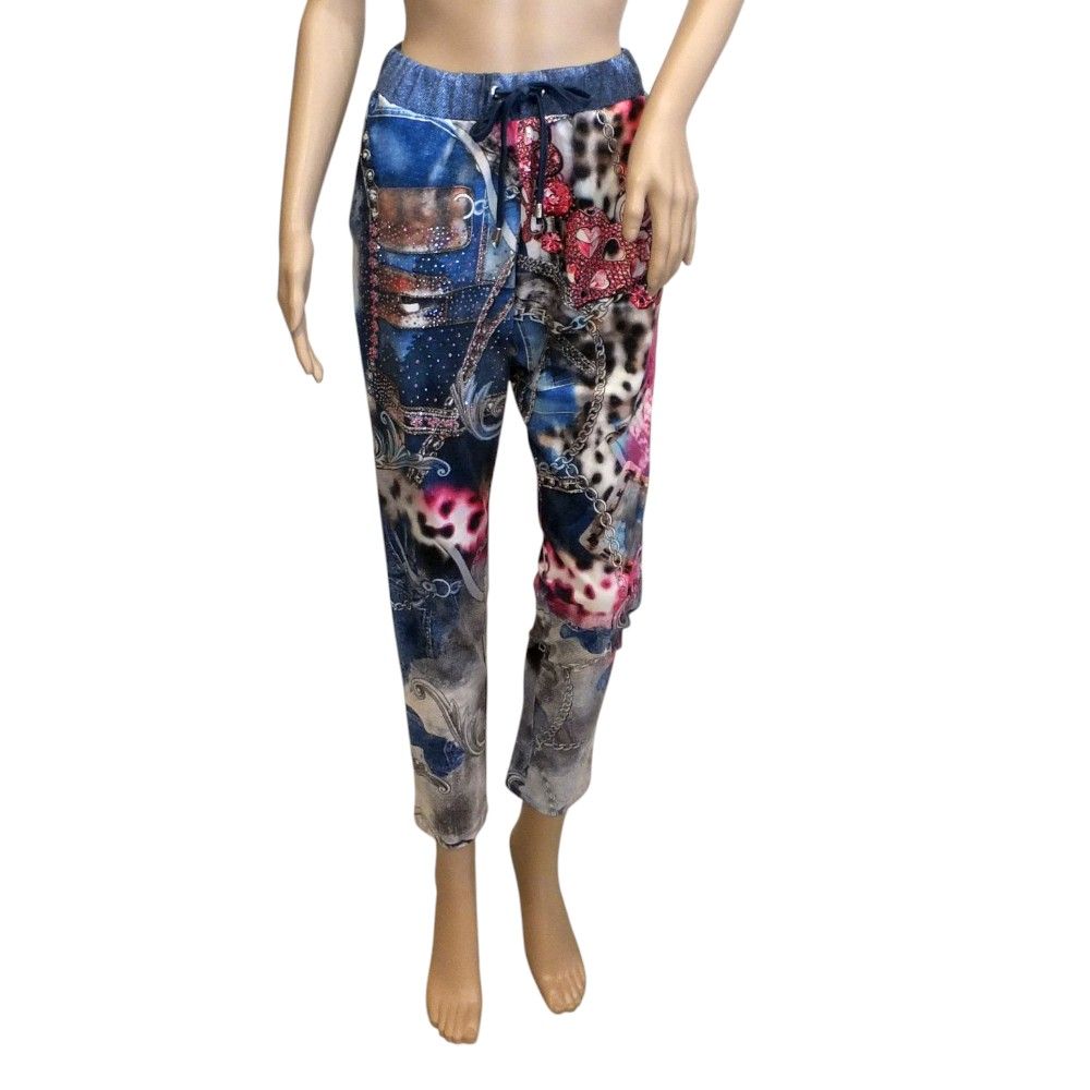 9830MA5 Missy Anzug blau-pink Gr 36 9830MA5 Missy Anzug blau-pink Gr 36