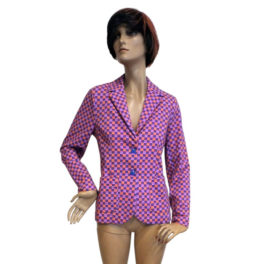 9856LA5 Lalamour Anzug violett-orange Gr 36, 38 u 42 9856LA5 Lalamour Anzug violett-orange Gr 36, 38 u 42
