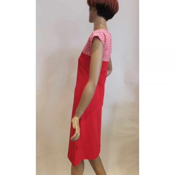 8520PK1 Kleid Mrs Pepper rot Gr 36, 40 u 44