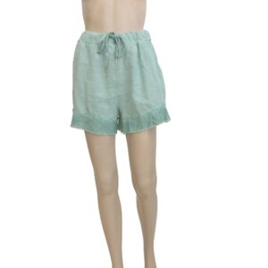 9878CH5 kurze Leinenhose one size Gr 36-44