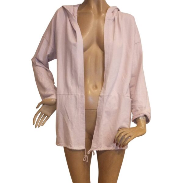 9880CW5 Sweatshirtweste mit Kaputze in versch. Farben