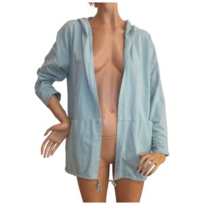 9880CW5 Sweatshirtweste mit Kaputze in versch. Farben