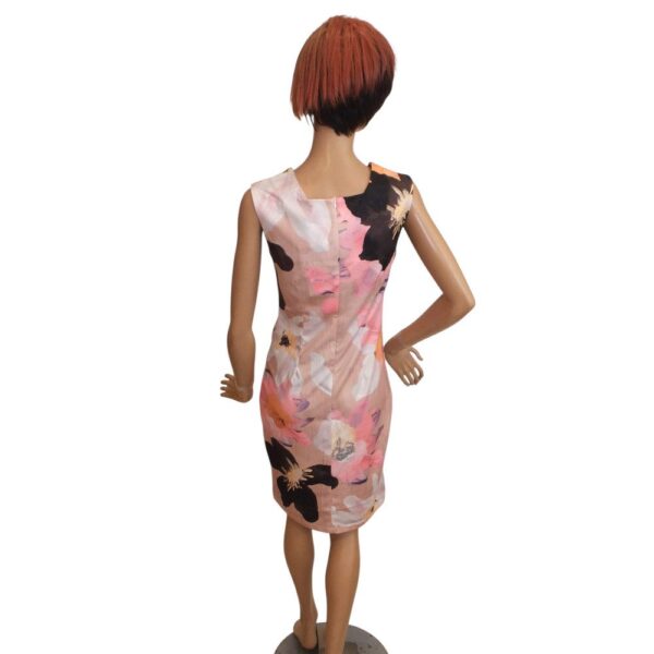 9882MK5 Missy Kleid rose-schwarz Gr 40 u 42