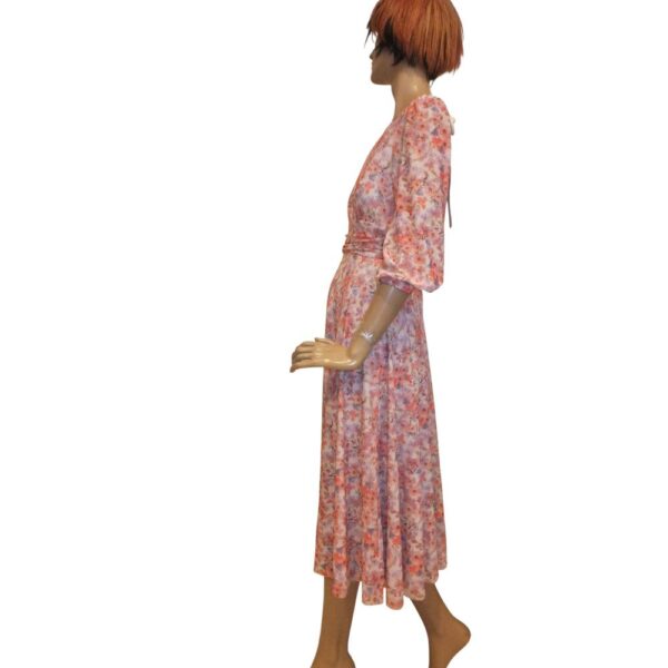 9885SK5 Swing Kleid orange-rose Gr 36, 38 u 40