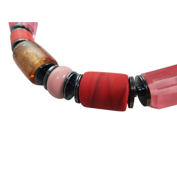 9890LH5 Langani Halskette rose-rot
