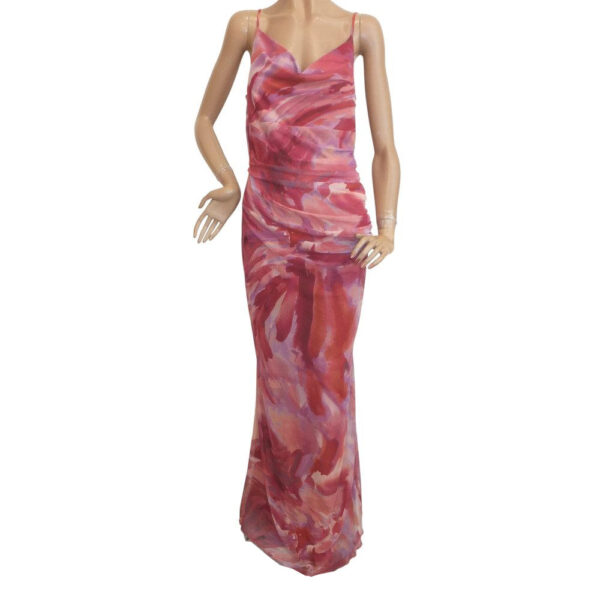 9892SK5 Swing Abendkleid Rottöne Gr 38-40