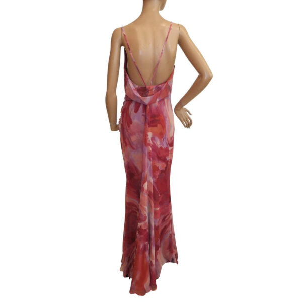 9892SK5 Swing Abendkleid Rottöne Gr 38-40
