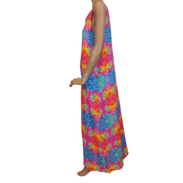 9900MK5 Strandkleid Baumwolle Regenbogen Gr 36, 40 u 42