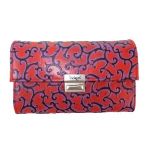 9915DG4B déqua G8 Geldbörse Unikat rot-violett