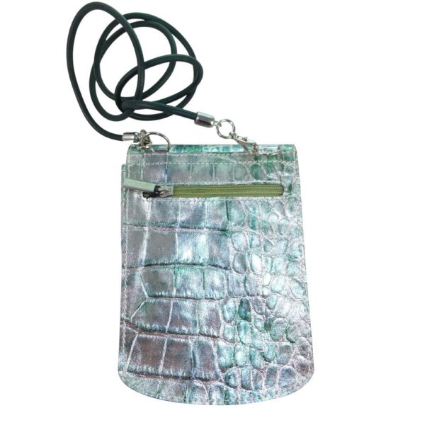9918DT5 déqua Unikat Crossovertasche silber