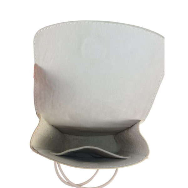 9919DT5 déqua Unikat Crossovertasche Sterne weiß