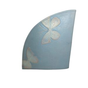 9921DG5B déqua G2 Unikat Geldbörse Schmetterling hellblau