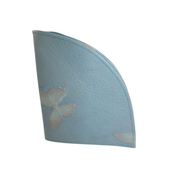 9921DG5B déqua G2 Unikat Geldbörse Schmetterling hellblau