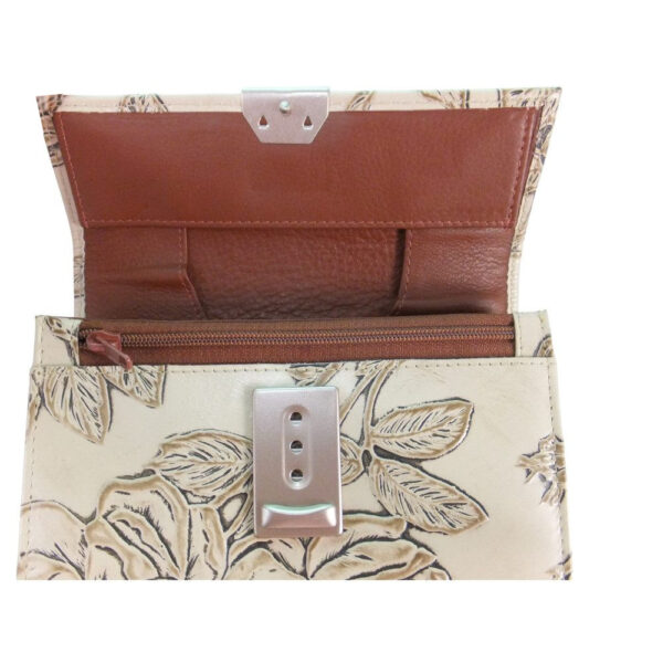 9922DG4A déqua G8 Geldbörse Unikat Rose beige
