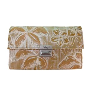 9922DG4B déqua G8 Geldbörse Unikat Palme beige