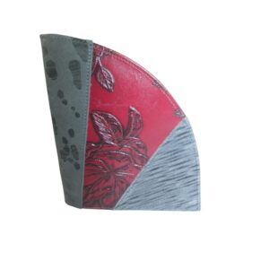 9923DG4A déqua G2/2 Unikat Geldbörse Rose grau rot
