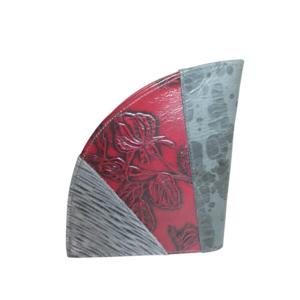 9923DG4A déqua G2/2 Unikat Geldbörse Rose grau rot