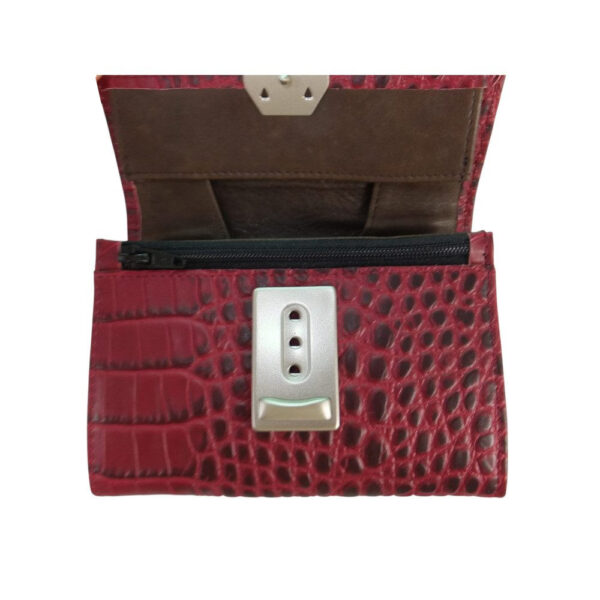 9933DG4B déqua G7 Unikat Geldbörse Kroko rot