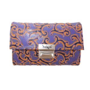 9938DG5 déqua Unikat G10 Geldbörse violett-orange