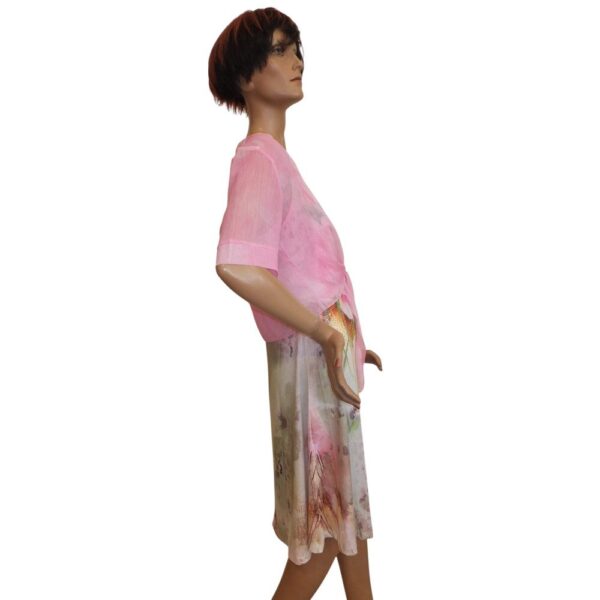 9941MK5 Missy Kleid 2teilig Rose Gr 36, 38 u 42