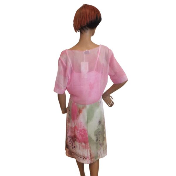 9941MK5 Missy Kleid 2teilig Rose Gr 36, 38 u 42