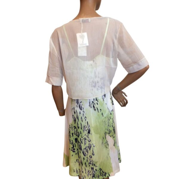 9940MK5 Missy Kleid 2teilig grün Gr 36, 38, 40 u 42