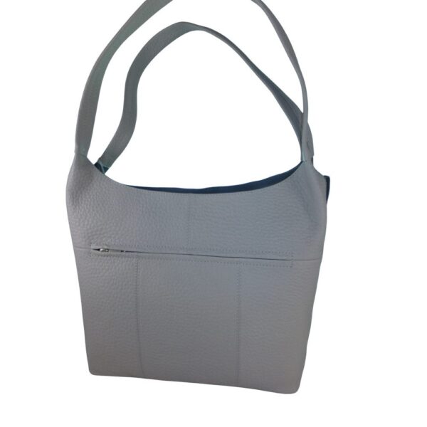 9956VT5 Voi Schultertasche 2fbg blau-hellgrau