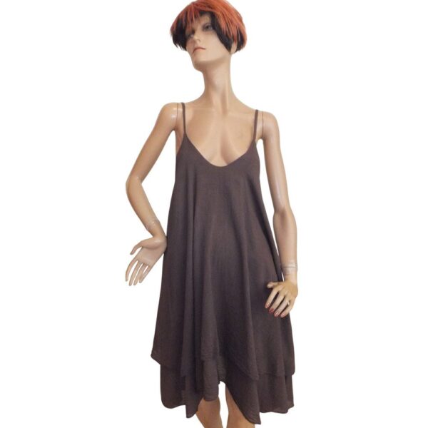 9945CK5 Sommer-Hänger-Kleid in versch. Farben