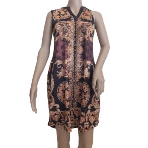 9963MK5 Missy Kleid braun Gr 36, 40 u 42
