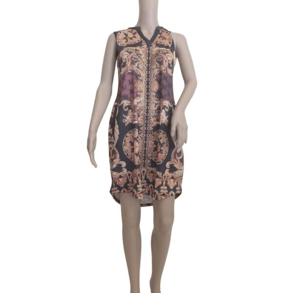 9963MK5 Missy Kleid braun Gr 36, 40 u 42