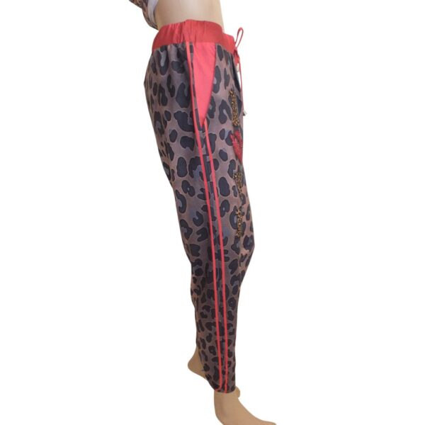 9961MH5 Missy Hose Leo braun-rot Gr 38 u 42