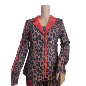 9960MB5 Missy Blazer Leo braun-rot Gr 38, u 42