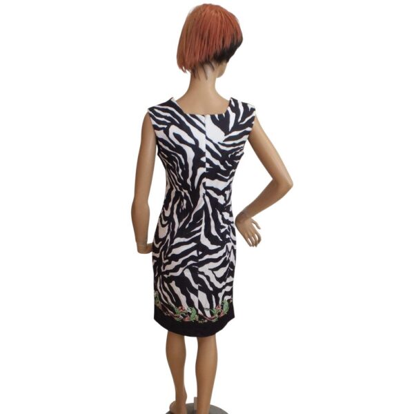 9965MK5 Missy Kleid schwarz-weiß Gr 36, 38, 40 u 42