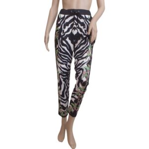 9966MH5 Missy Hose schwarz-weiß Gr 36, 38, 40 u 42