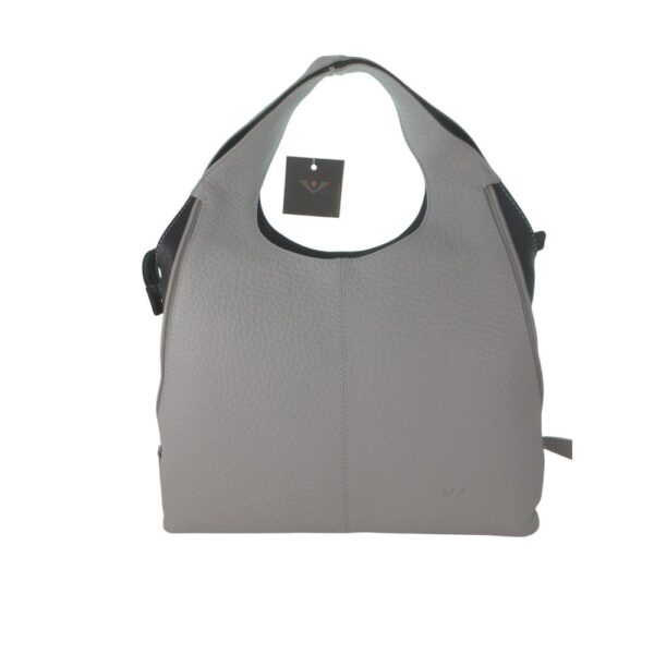9985VT5 Voi Schultertasche 2fbg schwarz-hellgrau