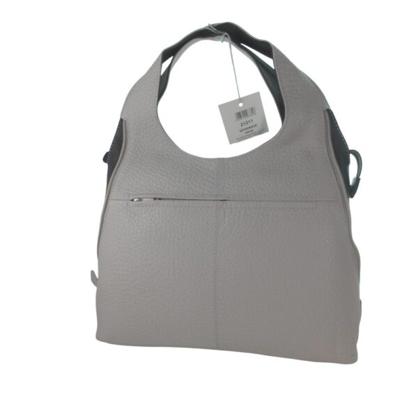 9985VT5 Voi Schultertasche 2fbg schwarz-hellgrau