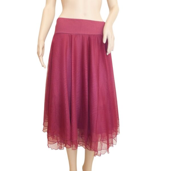 9988LR5 Petticoat Lalamour bordeaux Gr 38 u 40