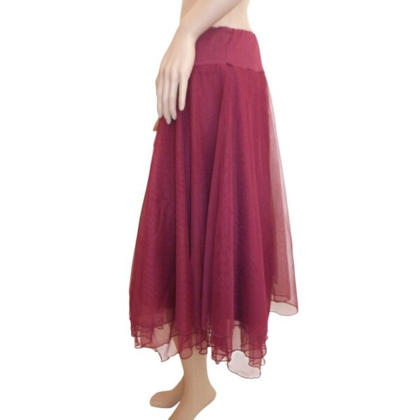 9988LR5 Petticoat Lalamour bordeaux Gr 38 u 40