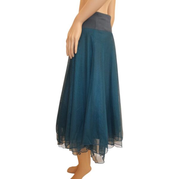 9987LR5 Petticoat Lalamour petrol Gr 38 u 42
