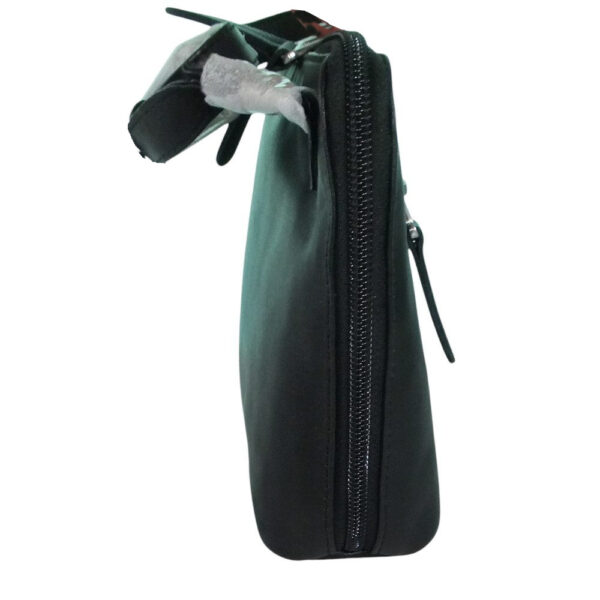 10001OT5 kleine Pavini Leder-Crossovertasche schwarz