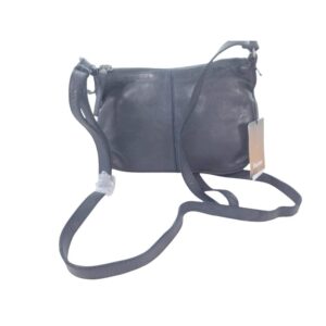 10008OT5 kleine Pavini Leder-Crossovertasche blau